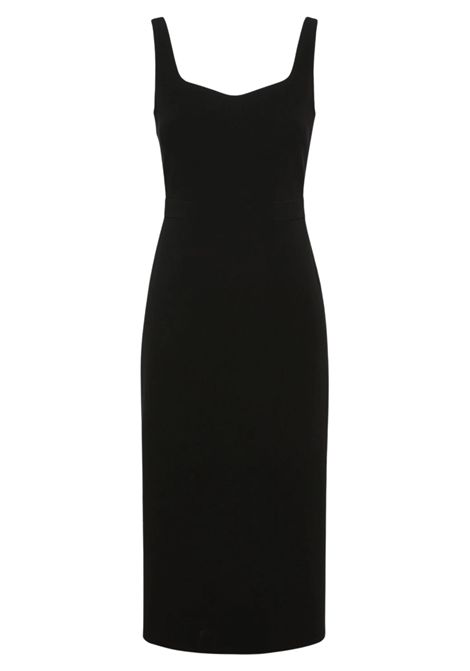 Max Mara Studio Abito Midi Princesse Mstsala in Cady Nero Donna Max Mara Studio | Abiti | 2626226035600001