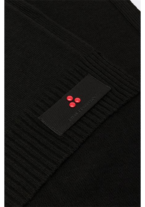 Peuterey Kit Sciarpa e Berretto in Misto Cachemire Nero Uomo PEUTEREY | Gift set | KPE0019NER