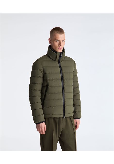 Peuterey Piumino Corto Boggs NS 04 Verde Edera in Tela Stretch Uomo PEUTEREY | Giubbini | PEU5582689