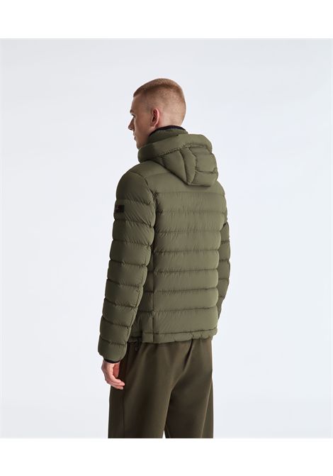 Peuterey Piumino Corto Boggs NS 04 Verde Edera in Tela Stretch Uomo PEUTEREY | Giubbini | PEU5582689