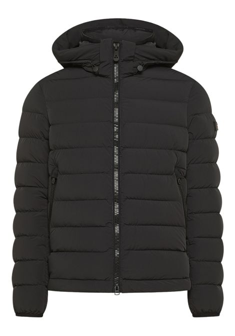 Peuterey Piumino Corto Boggs NS 04 Nero in Tela Stretch Uomo PEUTEREY | Giubbini | PEU5582NER