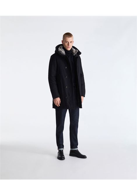 Peuterey Men's Kasa KI 04 Fur Down Parka with Rex Rabbit Fur PEUTEREY |  | PEU5971215