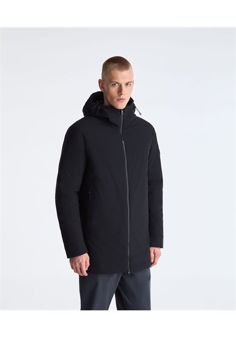 Peuterey Overcoat Urbano Metide SRTR GRS 02 in Poliestere Riciclato Uomo PEUTEREY | Parka | PEU5996NER
