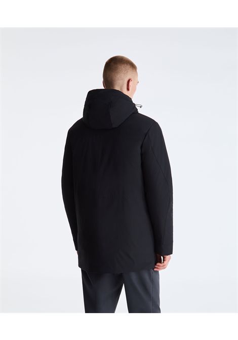 Peuterey Overcoat Urbano Metide SRTR GRS 02 in Poliestere Riciclato Uomo PEUTEREY | Parka | PEU5996NER