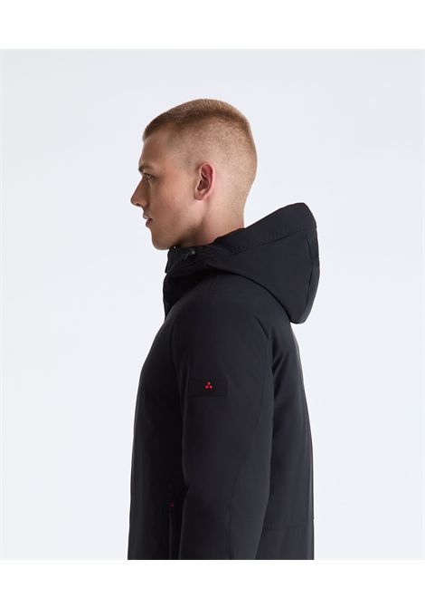 Peuterey Overcoat Urbano Metide SRTR GRS 02 in Poliestere Riciclato Uomo PEUTEREY | Parka | PEU5996NER