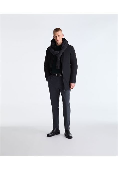 Peuterey Overcoat Urbano Metide SRTR GRS 02 in Poliestere Riciclato Uomo PEUTEREY | Parka | PEU5996NER