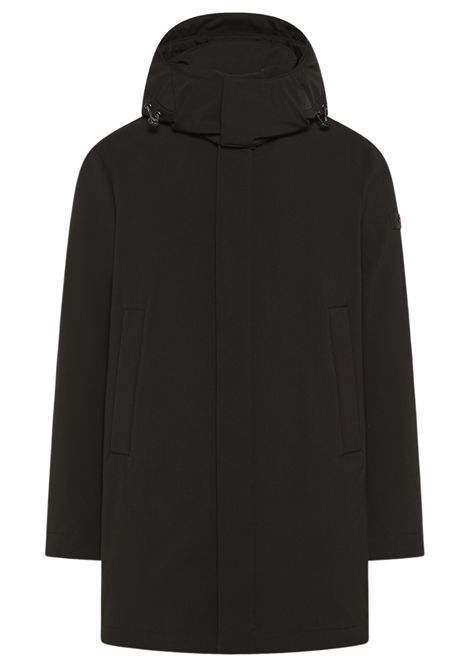 Peuterey Cappotto Tecnico Kruger TJ GRS 02 Nero in Poliestere Riciclato Uomo PEUTEREY | Parka | PEU5998NER