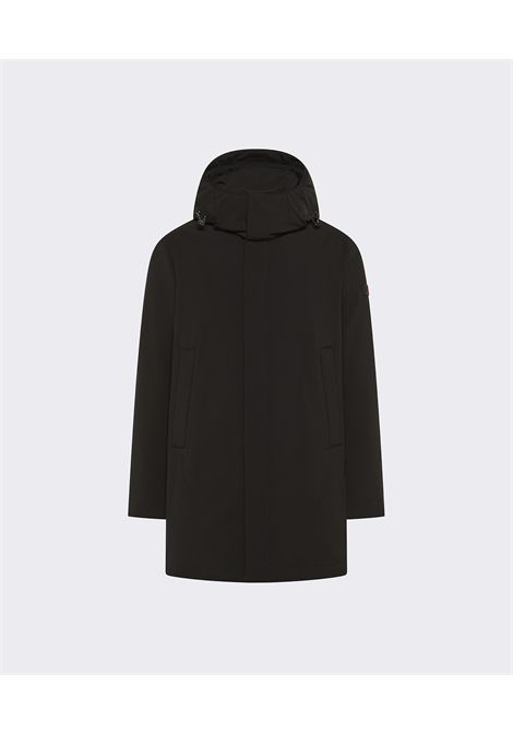 Peuterey Cappotto Tecnico Kruger TJ GRS 02 Nero in Poliestere Riciclato Uomo PEUTEREY | Parka | PEU5998NER