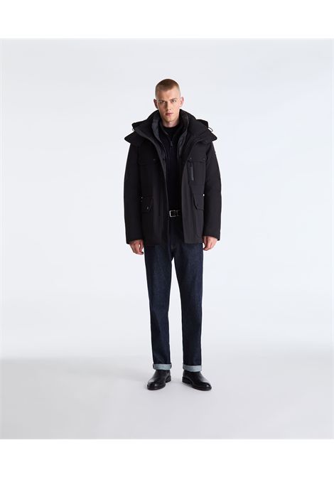 Peuterey Field Jacket Ebride TJ GRS 01 in Poliestere Riciclato Uomo PEUTEREY | Giubbini | PEU6000NER