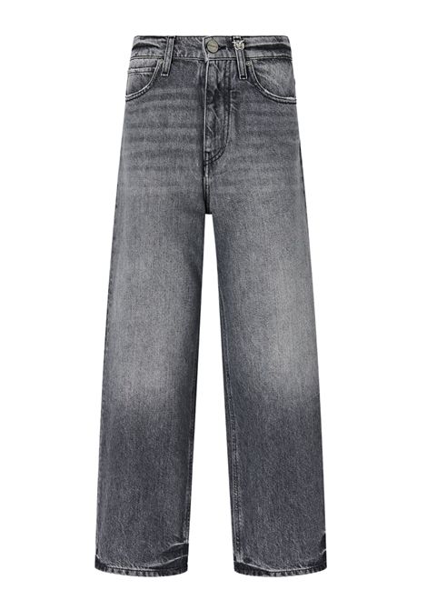 Pinko Jeans Estelle Egg Balloon in Denim Grigio Donna PINKO | Jeans | 103857-A2RYPJ9