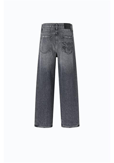 Pinko Jeans Estelle Egg Balloon in Denim Grigio Donna PINKO | Jeans | 103857-A2RYPJ9