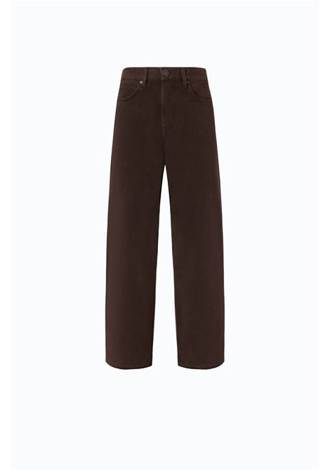 Pinko Pantaloni Estelle Egg Barrel Fit in Bull Denim Marrone Donna PINKO | Jeans | 103857-A3KUL72