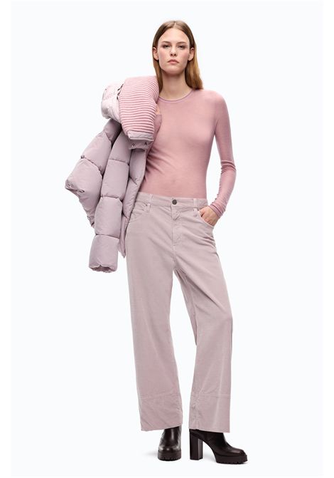 Pinko Pico Crew-Neck Jumper with Sequins in Pink Wool Blend Women's PINKO |  | 105398-A2PMO06