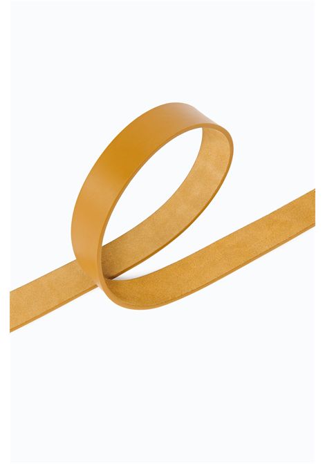 Pinko Trittico 3 cm Suede Belt with Western Details in Yellow Women's PINKO |  | 106692-A0F6L27O
