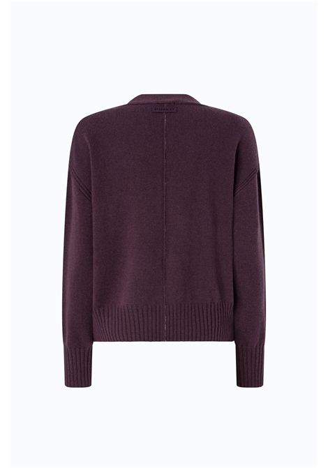 Pinko Vienna Cardigan in Purple Wool and Cashmere Women's PINKO |  | 107212-A3G1W63