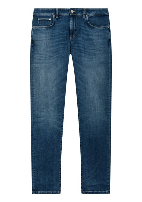 PT Torino Jeans Super Slim Swing in Denim Stretch Blu Medio Uomo PT TORINO | Pantaloni | C5-DP05Z0ML75