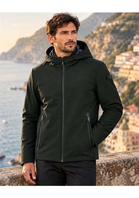 RRD Giacca Surflex Winter Storm Uomo Forest Green Imbottita in Piuma RRD | GIACCHE | W2600120