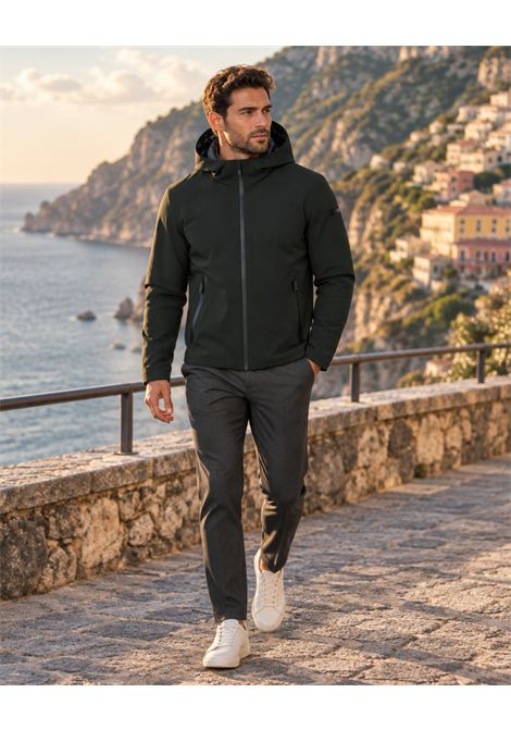 RRD Giacca Surflex Winter Storm Uomo Forest Green Imbottita in Piuma RRD | GIACCHE | W2600120