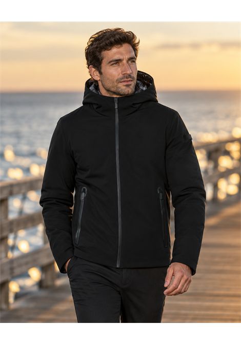 RRD Giacca Surflex Winter Storm Uomo Blue Black Imbottita in Piuma RRD | GIACCHE | W2600160