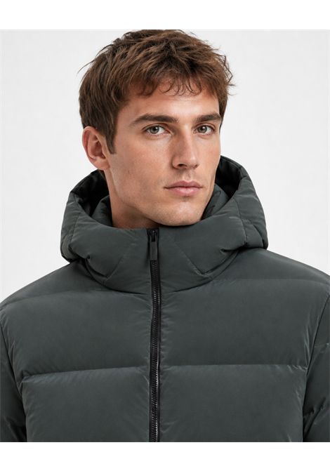 RRD Piumino Superrduck! Tubic 14 Hood Zip Jkt Uomo in Piuma - Forest Green RRD | GIACCHE | W2602720