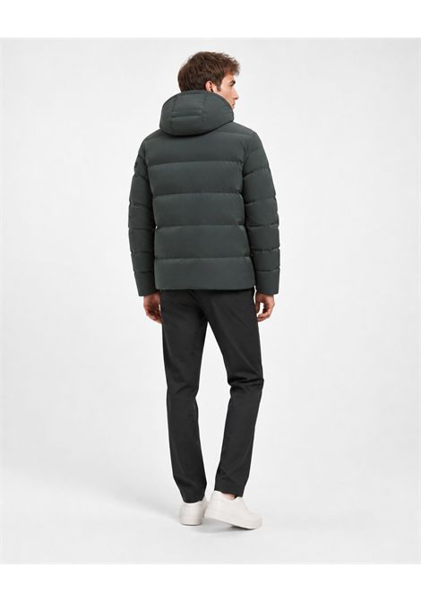 RRD Piumino Superrduck! Tubic 14 Hood Zip Jkt Uomo in Piuma - Forest Green RRD | GIACCHE | W2602720