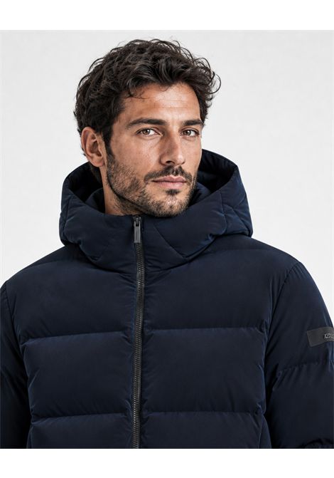 RRD Piumino Superrduck! Tubic 14 Hood Zip Jkt Uomo Blue Black RRD | GIACCHE | W2602760