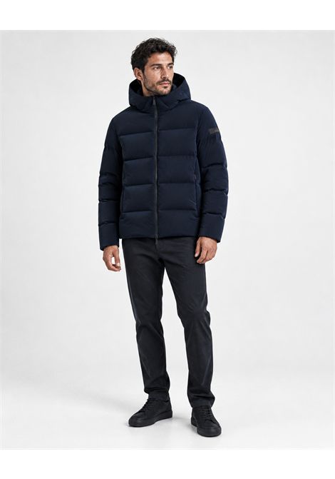 RRD Piumino Superrduck! Tubic 14 Hood Zip Jkt Uomo Blue Black RRD | GIACCHE | W2602760