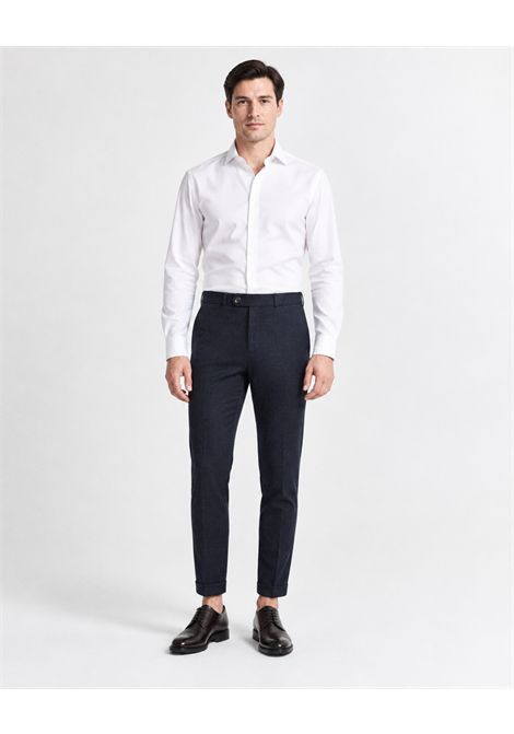 RRD Pantaloni Chino Terzitel Chino Pant Uomo Blue Black in Lana Tecnica RRD | Pantalone | W2623260