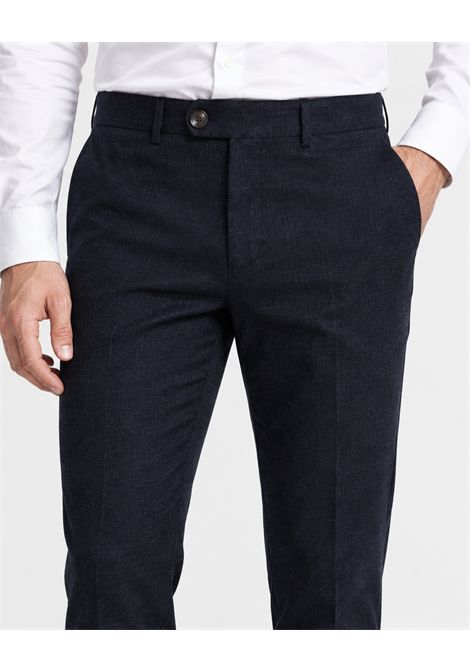 RRD Pantaloni Chino Terzitel Chino Pant Uomo Blue Black in Lana Tecnica RRD | Pantalone | W2623260