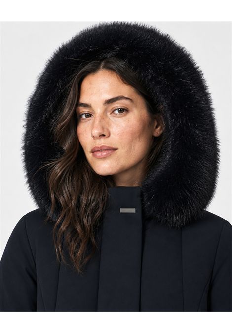 RRD Women's Surflex Winter Long Fur Wom Jkt Blue Black Down Coat RRD |  | W26502F60