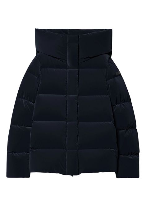 RRD Women's Superrduck! Tubic 14 Hood Wom Jkt Blue Black Cropped Down Jacket RRD |  | W2654460