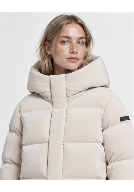 RRD Women's Superrduck! Tubic 14 Hood Wom Jkt White Sand Cropped Down Jacket RRD |  | W2654485