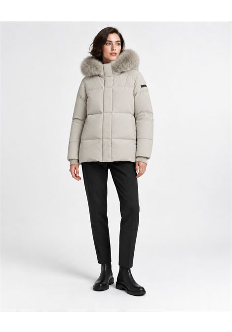 RRD Women's Fly Tubic 18 Hood Fur Wom Jkt White Sand Down Jacket RRD |  | W26583F85
