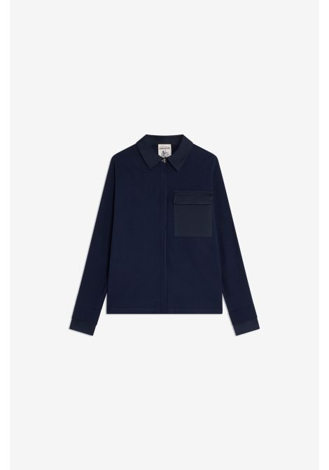 Semicouture Maglia Laetitia in Lana Vergine Blu Notte Donna SEMICOUTURE | MAGLIERIA | S6WA45N12-1