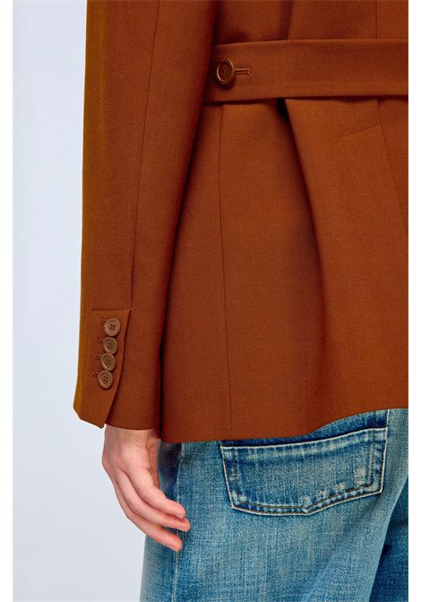 Semicouture Giacca Allison in Fresco Lana Canyon Donna SEMICOUTURE | GIACCHE | Y6WI10V13-0