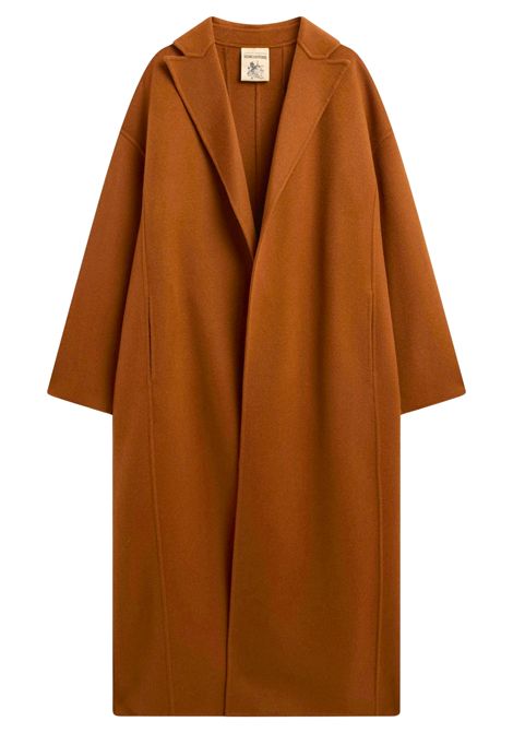 Semicouture Cappotto Isolde in Panno Doppio Canyon Donna SEMICOUTURE | CAPPOTTI | Y6WV08V13-0