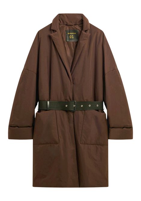 Semicouture Piumino Fay Over Moka Donna SEMICOUTURE | Piumini | Y6WW07W40-2