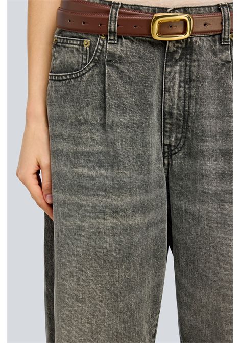 Semicouture Jeans Bea Boyfriend in Denim Rinse Donna SEMICOUTURE | Jeans | Y6WY03JNS21