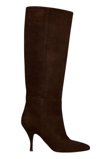 Semicouture Lucinda Boot in Suede Moka Women's SEMICOUTURE |  | Y6WZ25W40-2