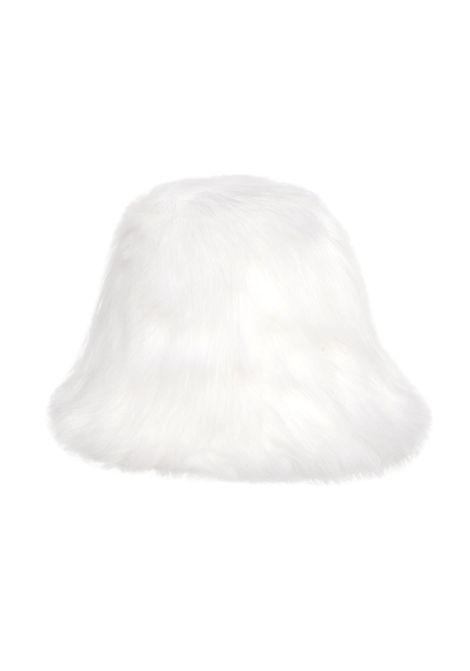 Weili Zheng Cloche in Ecopelliccia Bianco Donna WEILI ZHENG | Cappelli | F26AS04W173
