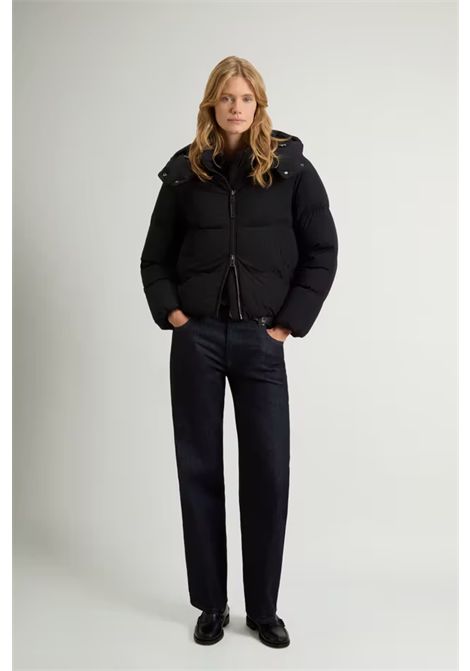 BOSS/Woolrich Women's Madison Stretch Nylon Cropped Down Jacket WOOLRICH |  | CFWWOU2227FRUT3107100
