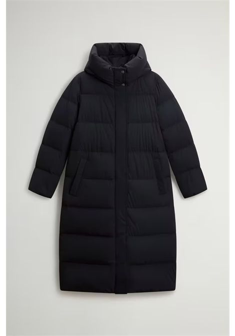 Woolrich Women's Madison Long Coat Matt Stretch Nylon Quilted Down Parka WOOLRICH |  | CFWWOU2229FRUT3107100