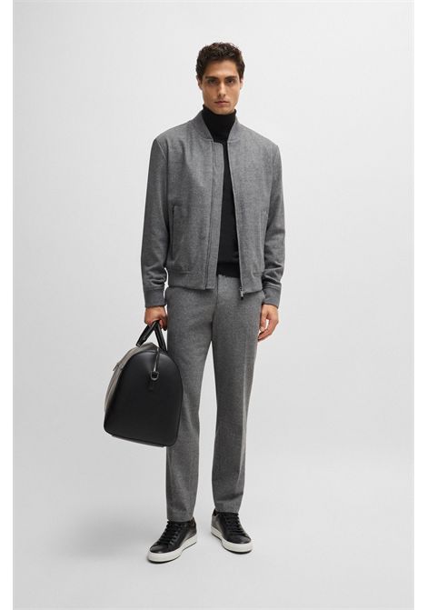 Maglione slim fit a collo alto in lana vergine BOSS | Maglieria | 50468262001