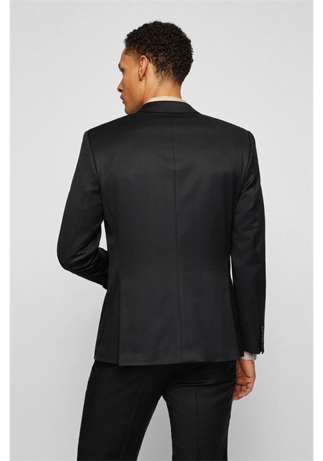 Giacca monopetto in serge di lana vergine - ONE BOSS | GIACCHE | 50469171C001