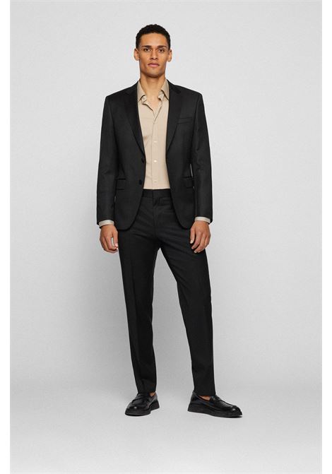 Giacca monopetto in serge di lana vergine - ONE BOSS | GIACCHE | 50469171C001