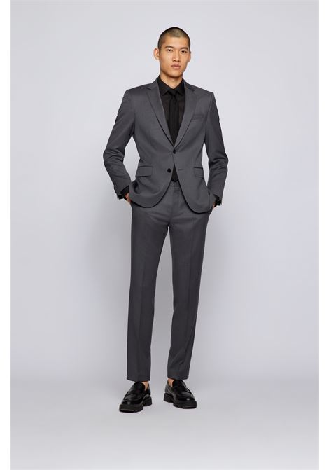 Giacca monopetto in serge di lana vergine - ONE BOSS | GIACCHE | 50469171C021