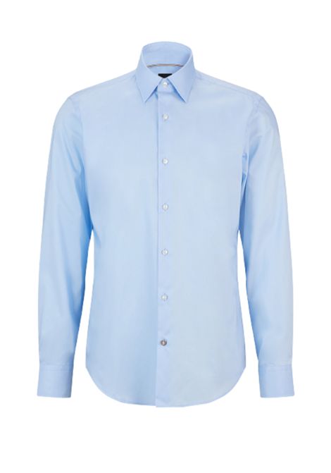 Camicia regular fit in popeline di cotone facile da stirare - NOS BOSS | CAMICIE | 50479943450