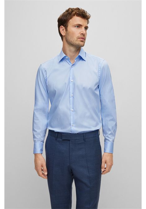 Camicia regular fit in popeline di cotone facile da stirare - NOS BOSS | CAMICIE | 50479943450