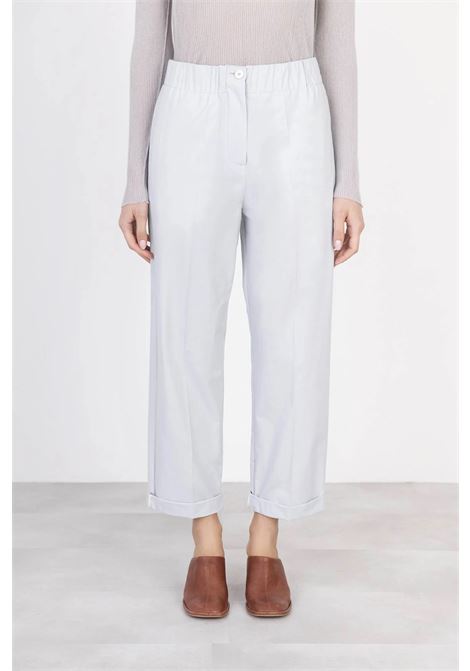 Pantalone con chiusura a un bottone ALYSI | Pantaloni | 103138P3005ARIA