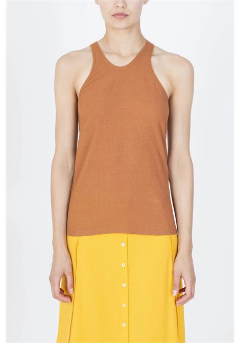 Top a Canotta Morbido con Scollo All'americana ALYSI | Top & T-shirt | 103210P3038PK